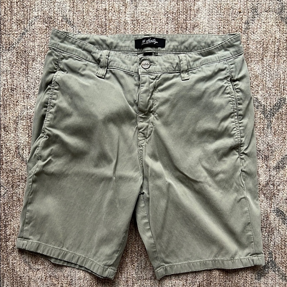 34 Heritage: Olive Green Men's Shorts